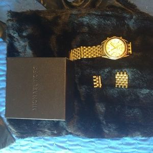 Michael kors gold Presley watch